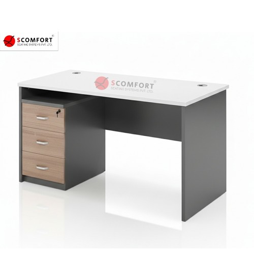 Scomfort SC-EX 4 Executive Office Desk with Movable Pedestal